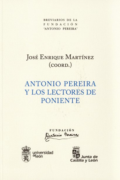 Antonio Pereira y los lectores de Poniente