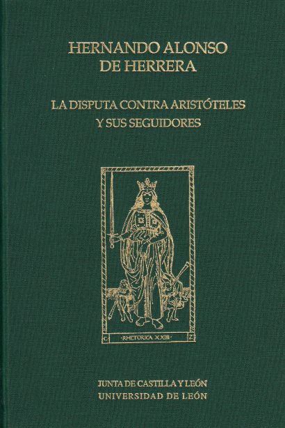 Hernando Alonso de Herrera. La disputa contra Aristóteles y sus seguidores