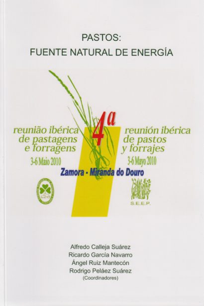 Pastos, fuente natural de energía: IV Reunión Ibérica de pastos y forrajes