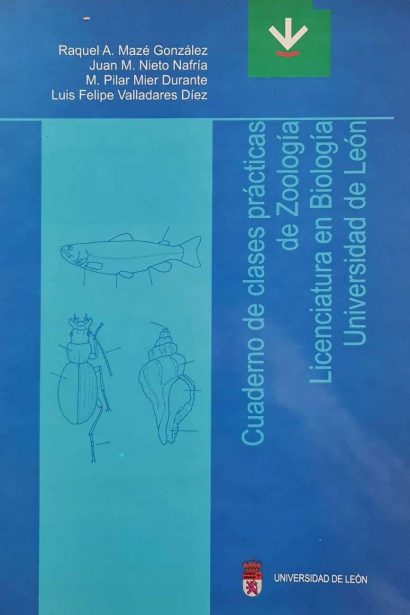 Cuaderno de clases prácticas de zoología. Licenciatura de biologia