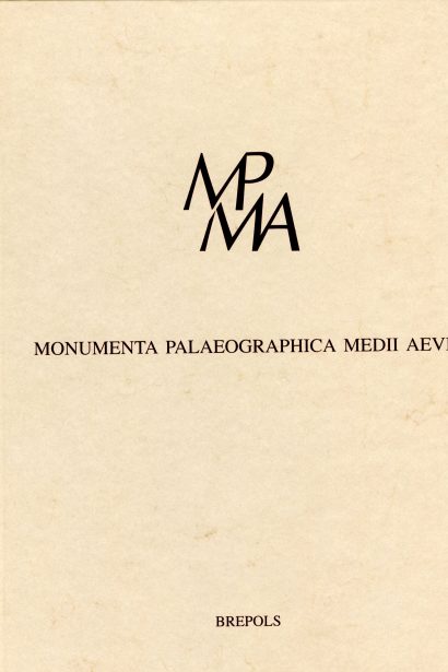 Monumenta Palaeographica Medii Aevi vol. 1/2: ZAMORA / 1.Series hispánica. Corpus Inscriptionum Hispaniae Mediavalium
