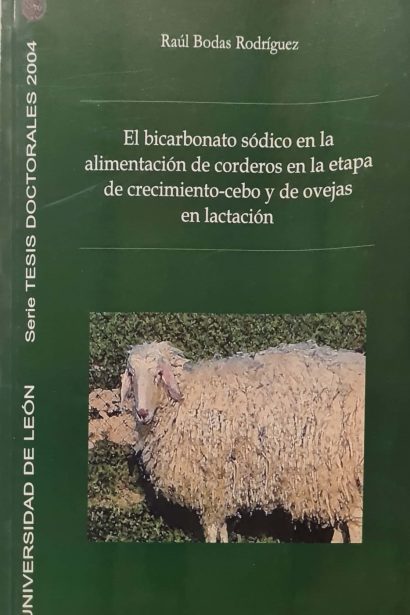 El bicarbonato sódico en la alimentación de corderos en la etapa de crecimiento-cebo y de ovejas en lactación
