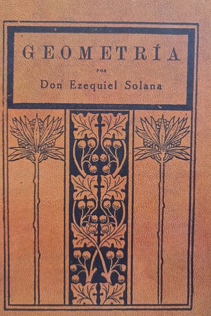 Geometría por Don Ezequiel Solana