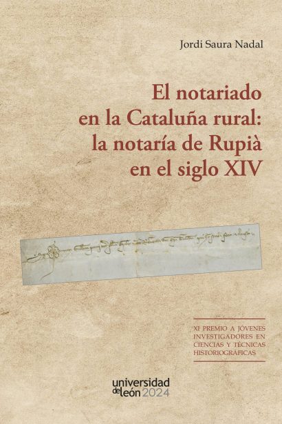 El notariado en la Cataluña rural: la notaría de Rupià en el siglo XIV